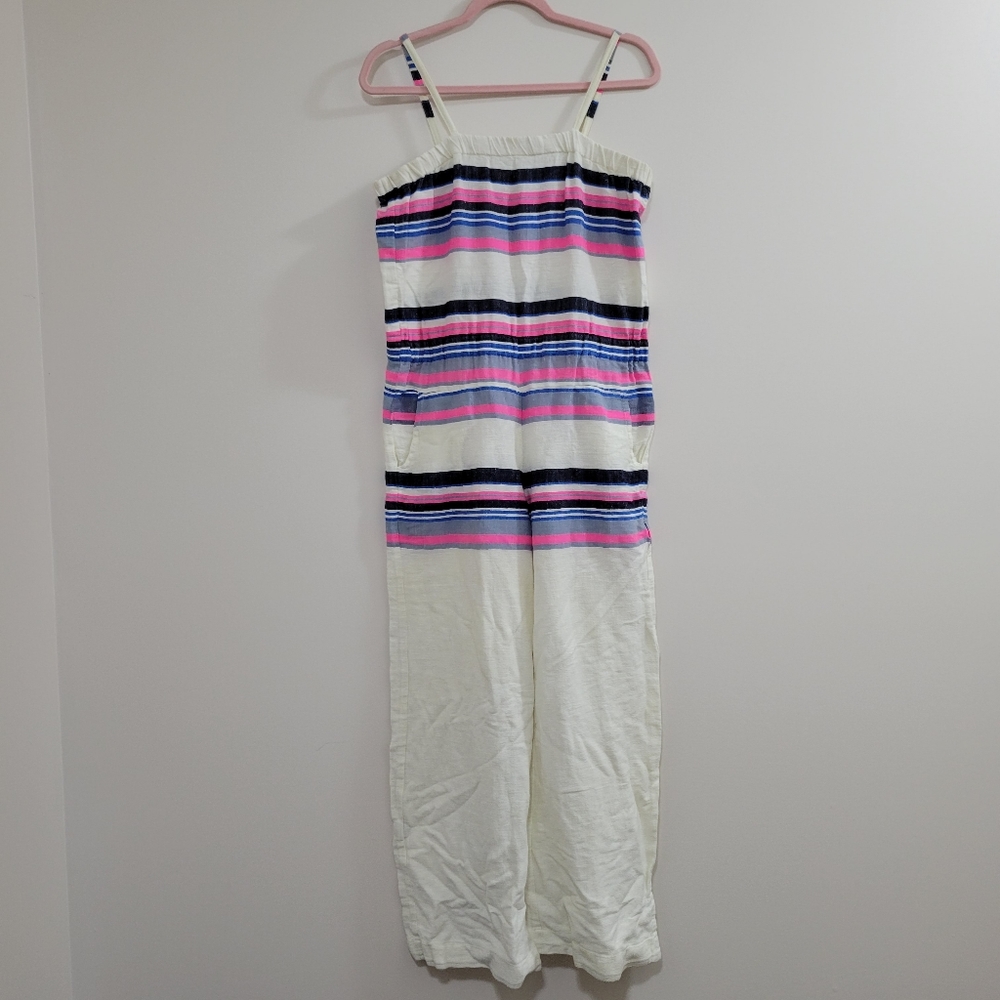Lemlem striped jumpsuit small